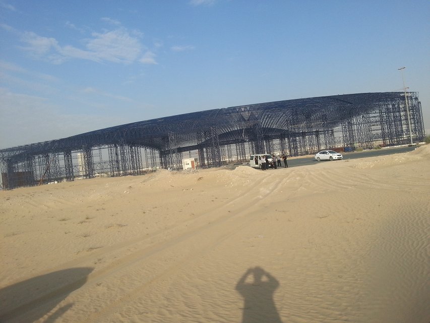 石首大型场馆网架工程